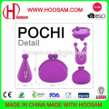 high quality silicone coin wallet pochi purse for ladies